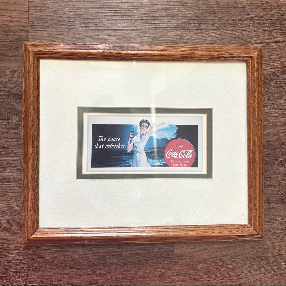 Coca-Cola Classic Prints w/frames